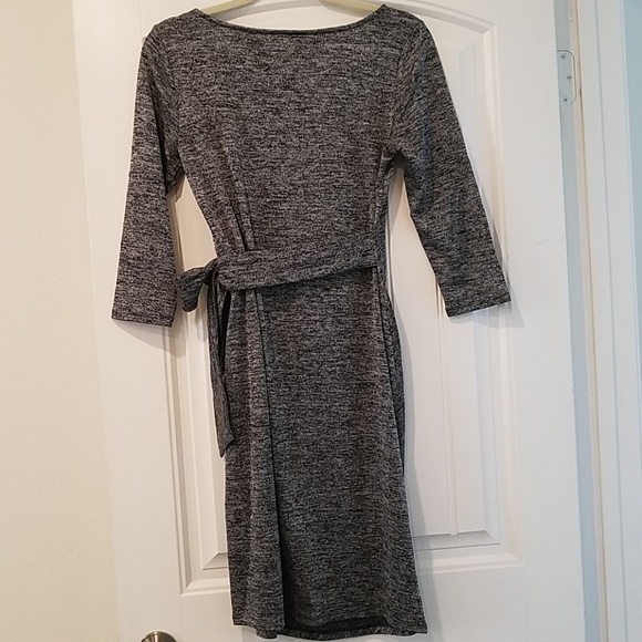 Ann Taylor Knee Length Work Dress Gray Small - Picture 7 of 7